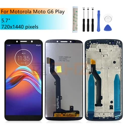 For Motorola Moto G6 Play LCD Display Touch Screen Digitizer Assembly XT1922-1 XT1922-5 XT1922-10 Display Replacement Parts