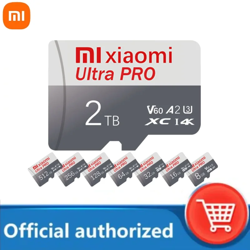 

Xiaomi Memory Card 2TB 1TB Class10 V60 A2 TF Card 512GB Mini SD Card 128GB High Speed Micro TF SD Card 256GB For Nintendo Switch