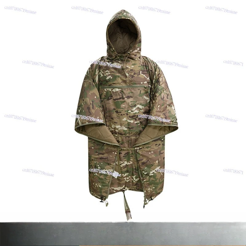Outdoor Warm Sleeping Bag Cloak Camouflage Sleeping Bag Portable Integrated Mountaineering Camping Tourism Emergency Sleeping