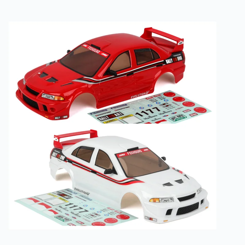 

HNR H98348 H98349-1 PC Body Assembled White For H9804 1/10 Brushless Power Rally Car, Code-named FOXHOUND