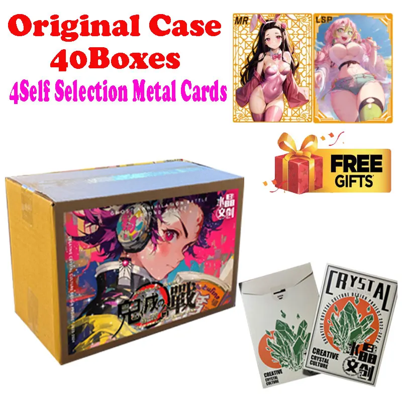 

2024 Newest Case Wholesale B5 Size Demon Slayer Shinobu Japanese Anime Trading Mitsuri Tanjiro CCG TCG Hobbies Gift