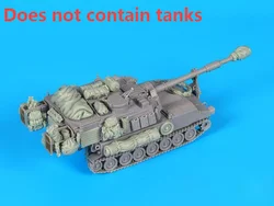 다이 캐스팅 수지 제조 탱크 모델, 미도색 장갑 차량 부품, M109 A6, 1:72 스케일