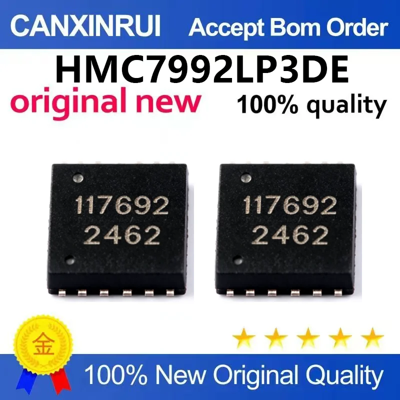 （5pcs-100pcs）Brand new original HMC7992LP3DE package QFN16 HMC7992 non reflective SP4T switch RF