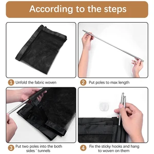 سياج داخلي للحيوانات الأليفة للكلاب الأليفة بوابة الأليفة فصل حارس الحماية صافي طفل سلامة الأليفة اكسسوارات أفضل 12 مقسم للكلاب مبيعا - رقم 5