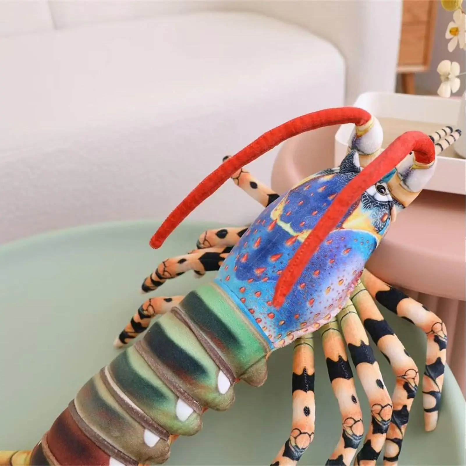 

Lobster Plush Plush Lobster Stuffed Animals Cozy Playroom Companion Hugging Doll For Boys Kids Sofa Couch Car Chair Desk Bedroom