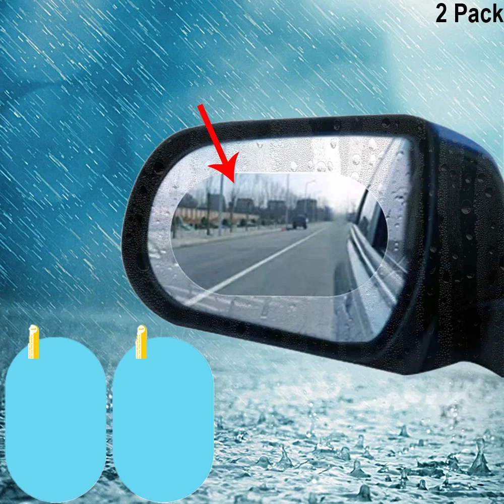 Auto Rückspiegel Schutzfolie Seitenfenster Aufkleber Anti Nebel Blendung Regendicht Wasserdicht Spiegel Film Klar Nano Beschichtung – Detail 8