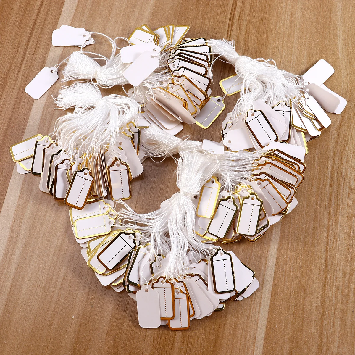 

500pcs Tags for Jewelry Jewelry Price Label Watch Earrings Bracelet Necklace Ring Labels Stickers Packaging Accessories
