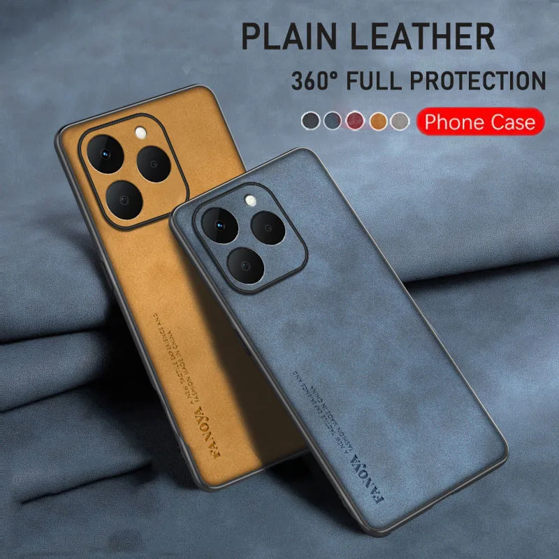 حافظة جلدية فاخرة لهاتف Realme 15T حافظة مضادة للسقوط غطاء مضاد للانزلاق Realme 15/Realme 15 Pro هاتف محمول Fundas Para Realme 14 13 #5
