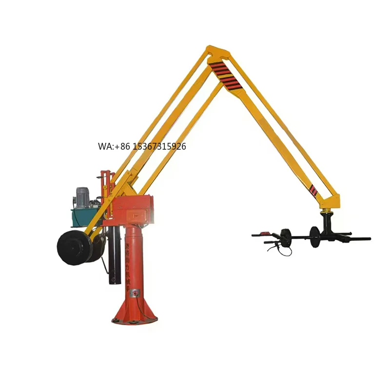 

360Degree Rotation Arm Length 3.5 Meter Remote Control Lifting Tool Hydraulic Manipulator Balance Crane