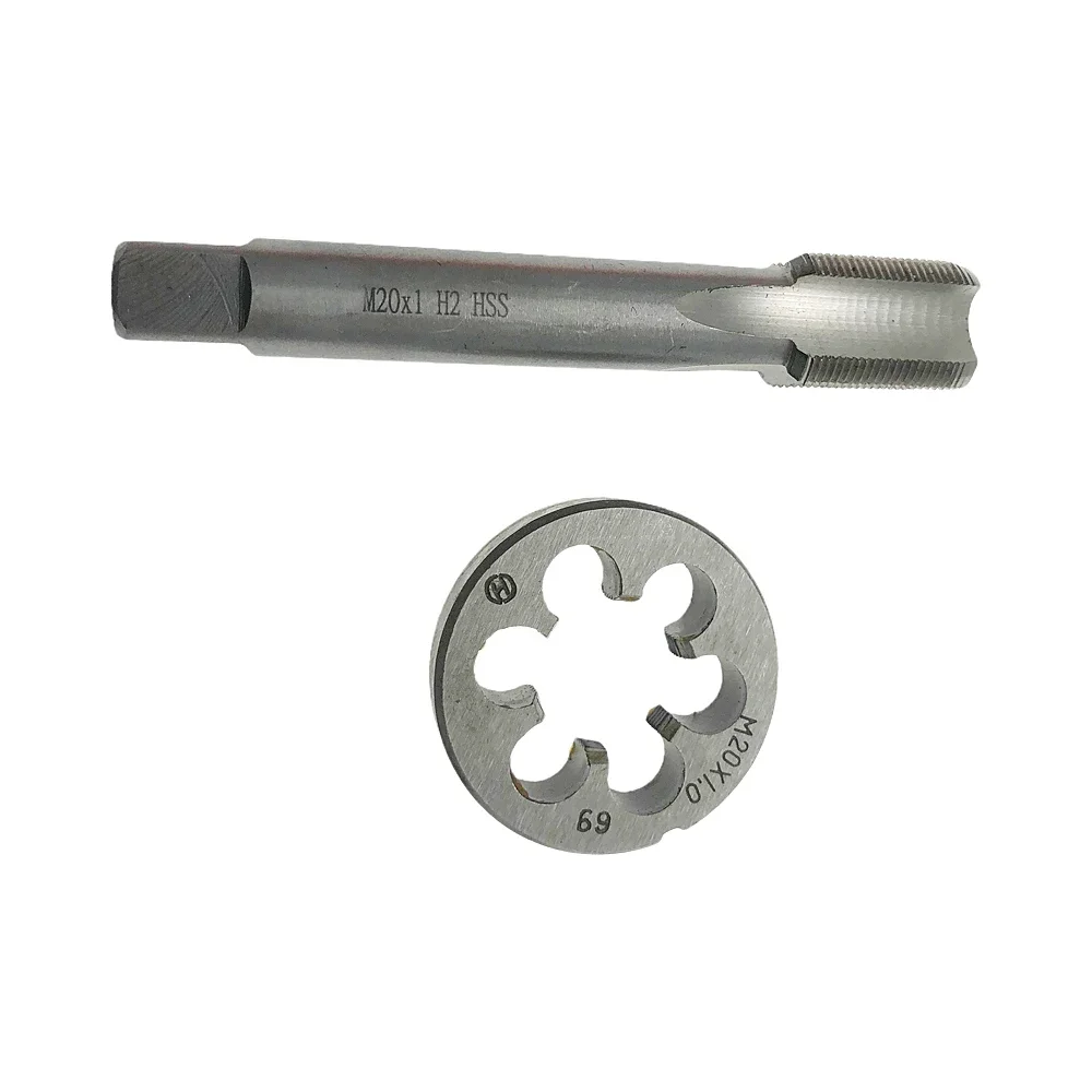 M20 X 1.0 MeaccelerThread Tap Die, Droitier HSS M20 X 1.0 Tap Die Set Outils à main