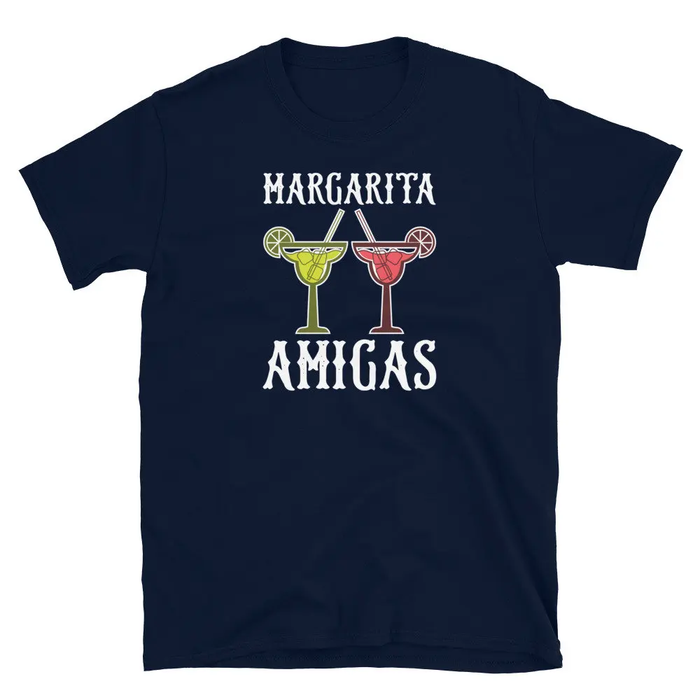 Alcohol Mexican Tequila Cocktail Margarita Amigas  T Shirt