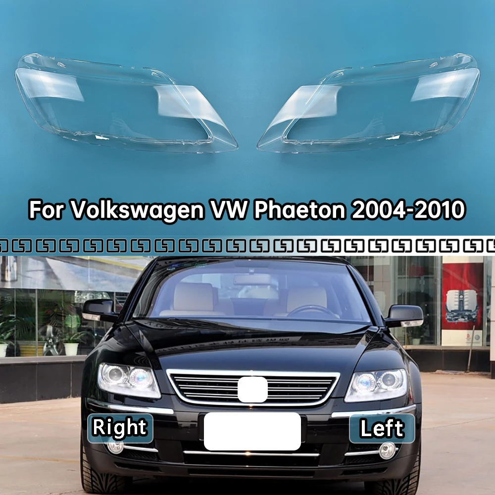 

For Volkswagen VW Phaeton 2004-2010 Car Accessories Headlamps Transparent Lampshades Lamp Shell Headlights Lens Cover