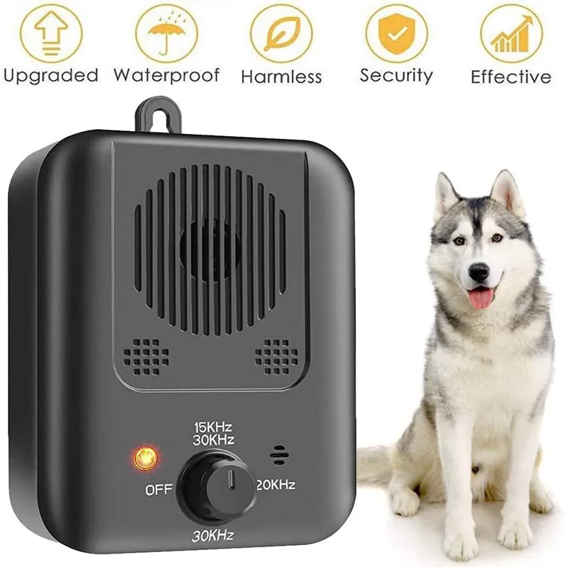 Ultrasonic Anti-Barking Device Outdoor Dog Repellent Device Anti-Noise Dog Training Device Anti-Barking Automatic Anti-Barking D