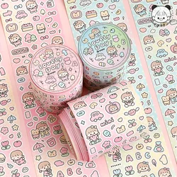 500CM/rotolo lovely day Tape adesivi di cancelleria per cartoni animati nastro adesivo per decorazioni Kawaii nastro per diario di materiale scolastico coreano