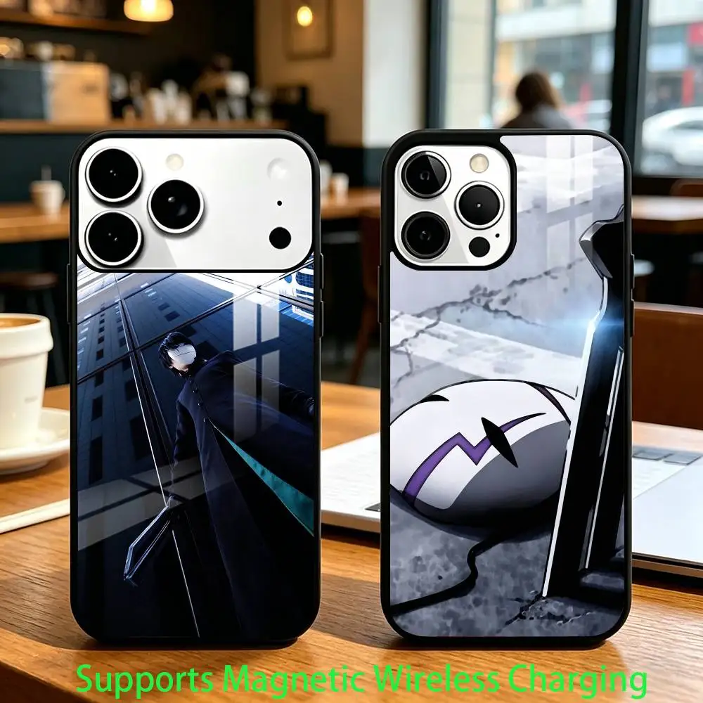 

Anime D-Darker than Black Phone Case For iPhone17,16,15,14,13,12,11 Plus,Pro Compatible with magnetic wireless charging