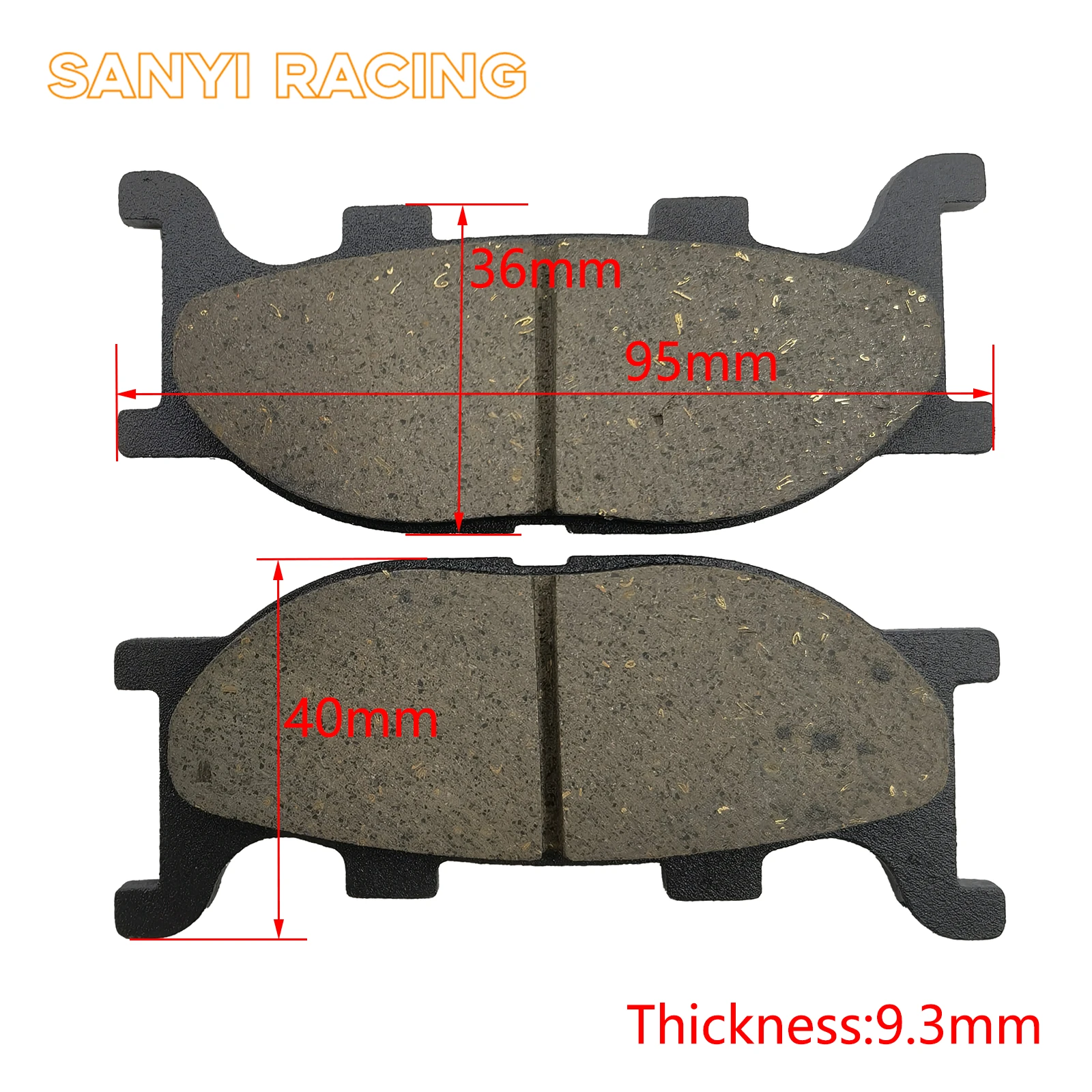 Motorcycle Front Brake Pads for YAMAHA XV 1100 XV1100 Virago 1999 XVS 1100 XVS1100 Drag Star Dragstar Classic 1999-2006