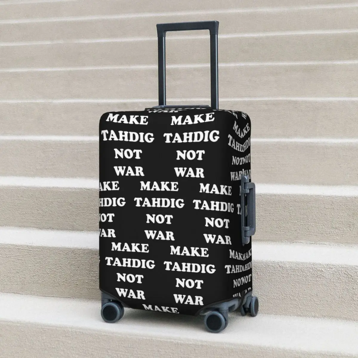

Funny Tahdig Persian Food Iran Iranian Suitcase Cover Protection Elastic Travel Luggage Protector Covers for 18-32 Inch