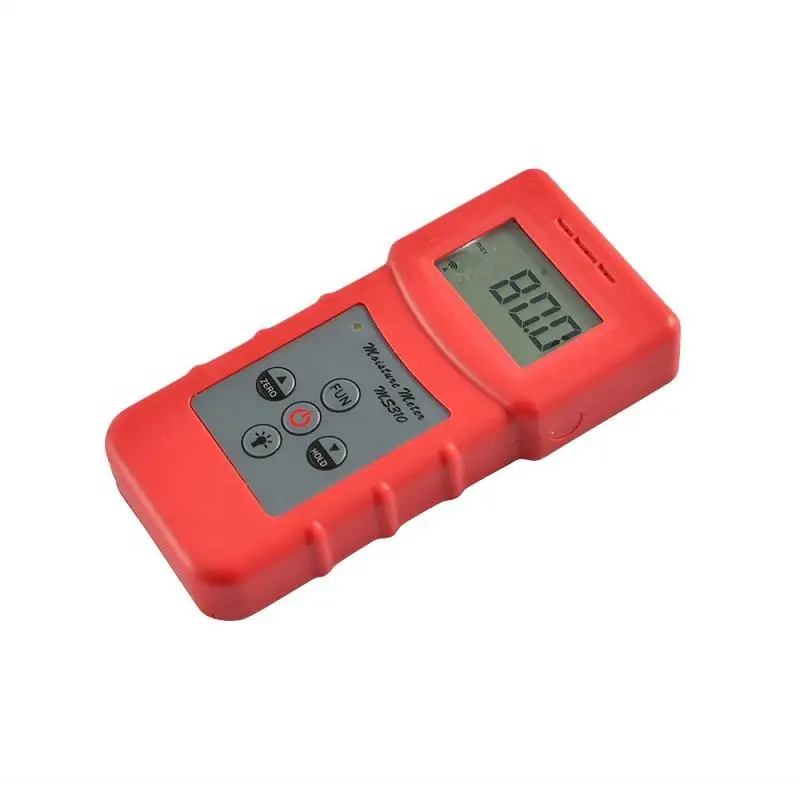 

Portable Digital Moisture Meter Tester Detector Gauge With 0 to 80% Range For Wood Timber Paper Bamboo Carton Concrete Testing