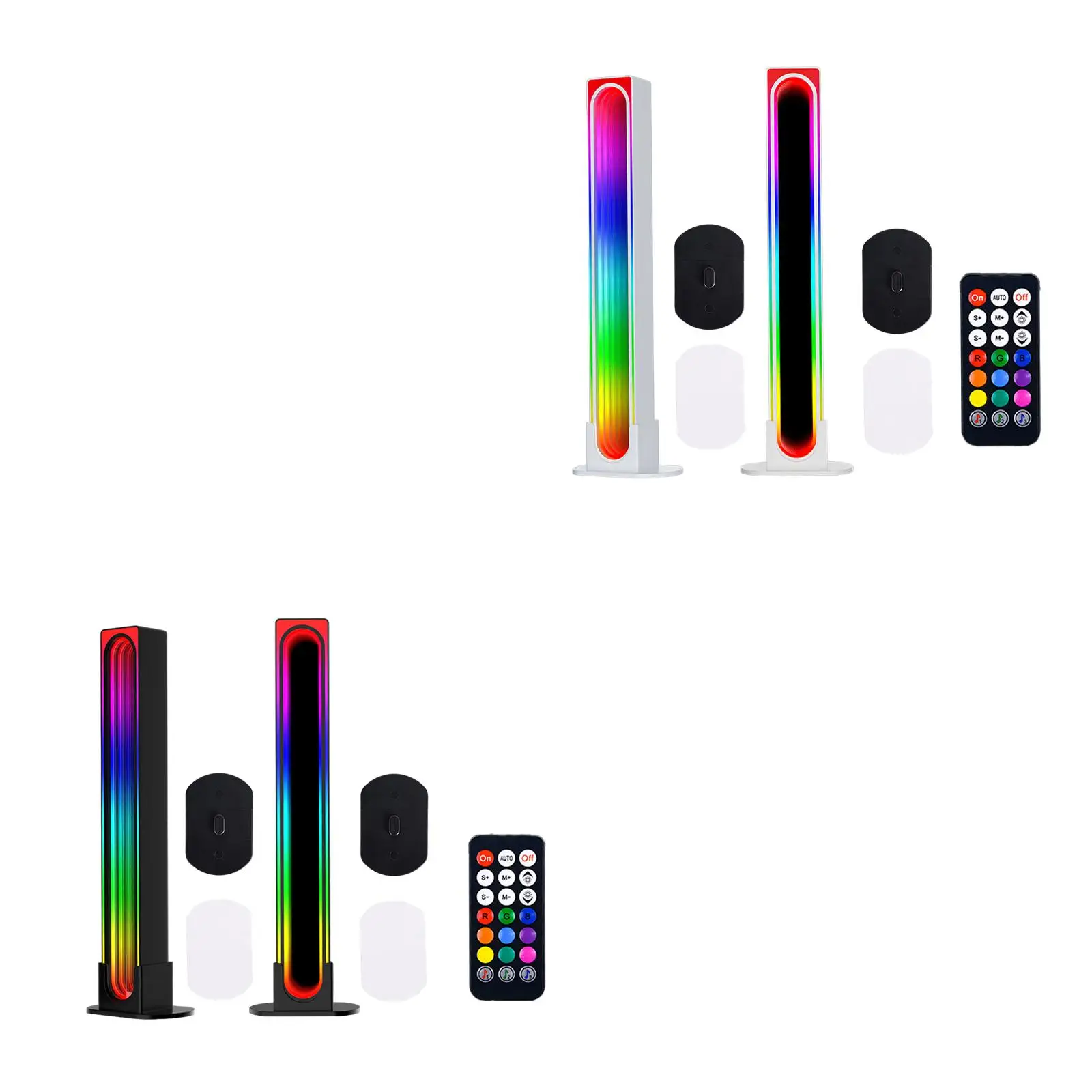 RGB Light Bar 16 Million Colors Sync to Music Ambient Lamp Gaming TV Backlight for Living Room Party Car Table Decoration