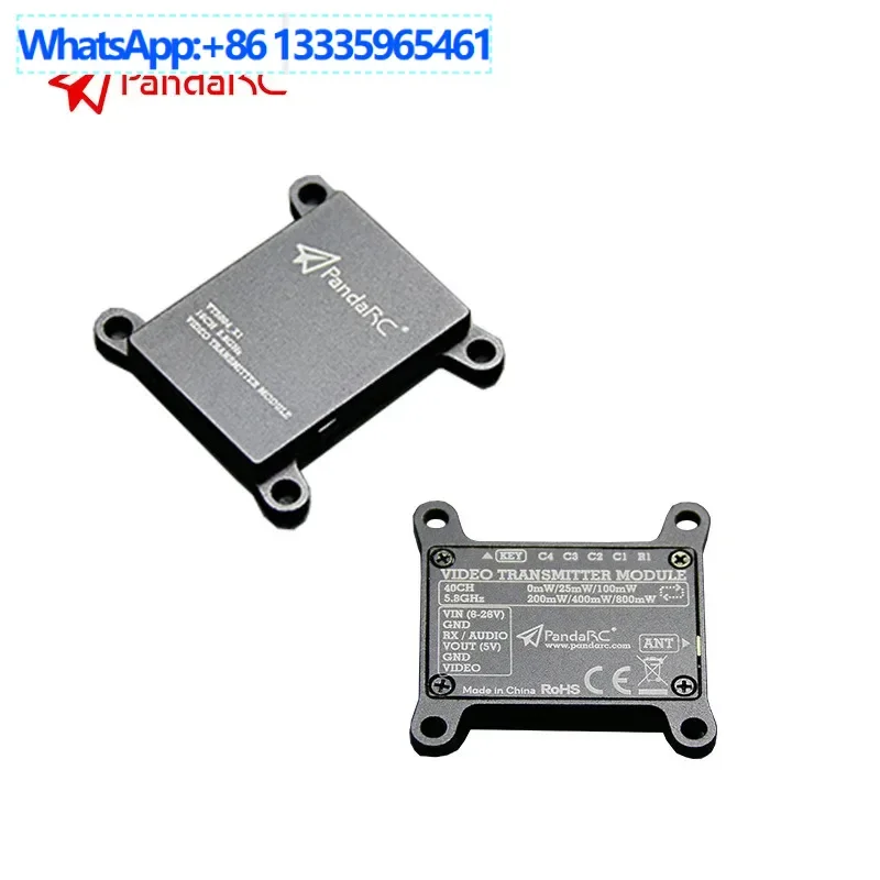 

PandaRC Panda 40CH 5.8G 800mW picture transmission FPV VTX wireless transmitter drone crossing machine