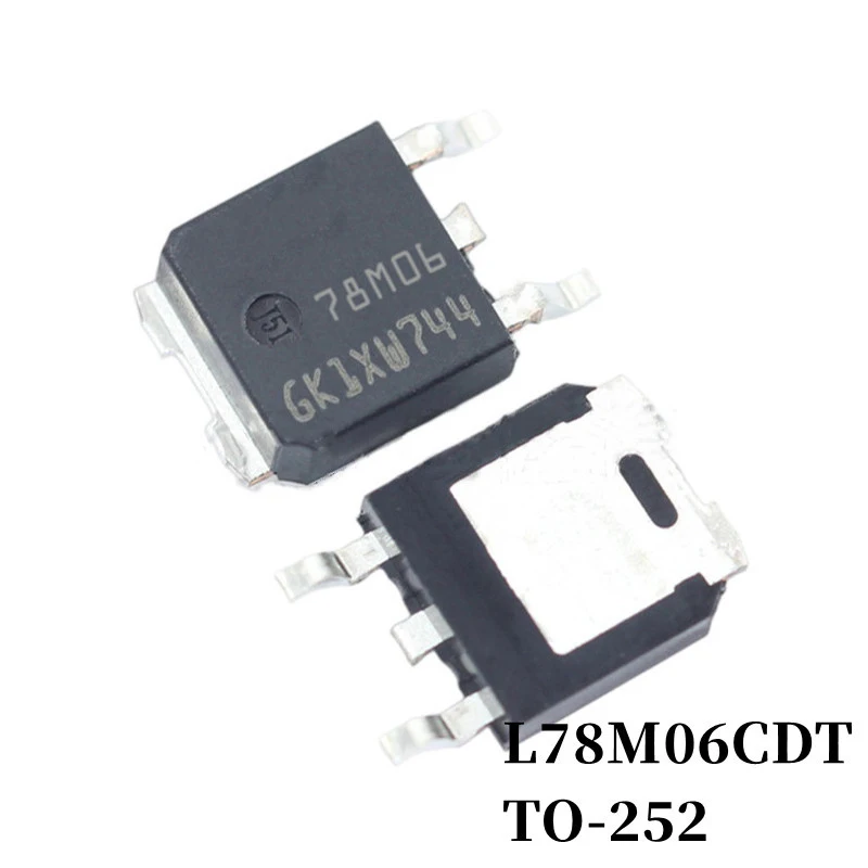 20~500Pcs L78M05CDT L78M06CDT L78M08CDT L78M09CDT L78M10CDT L78M12CDT L78M15CDT SMD TO-252 LDO 3-terminal Regulator IC