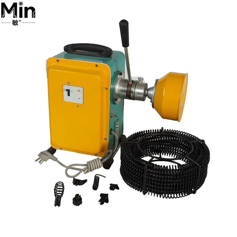 Multi Function Pipe Cleaning Machine Indoor Outdoor Drain Dredging Machine Clog Remover for Home Kitchen Bathroom