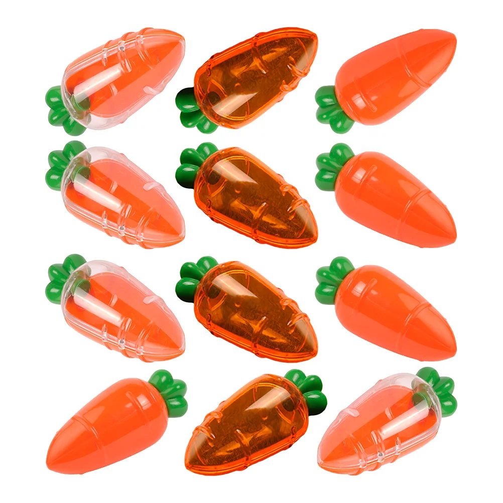 

12 Pcs Carrot C Easter Treat Container Storage Boxes Gifts Mints Chocolate C y Party Favor Packaging