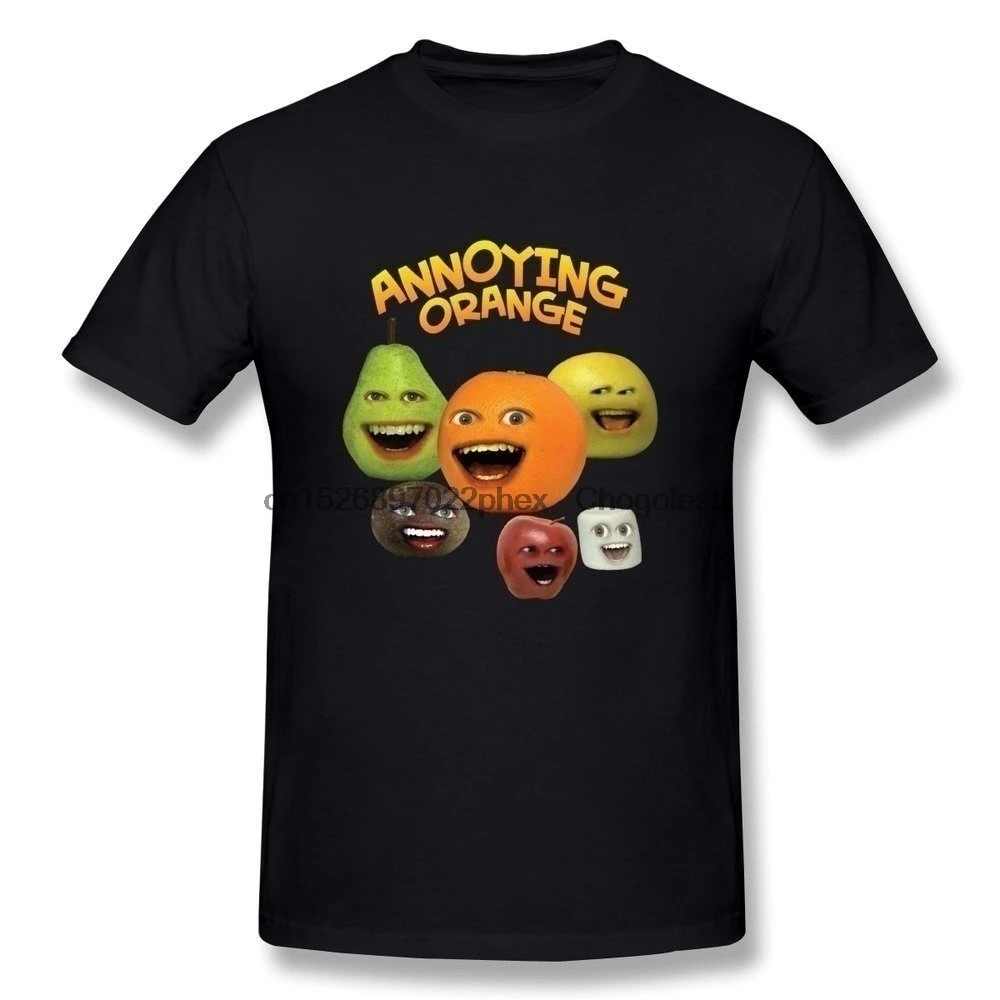 2020 Best Happwan Men's The Annoying Orange Characters T-Shirt