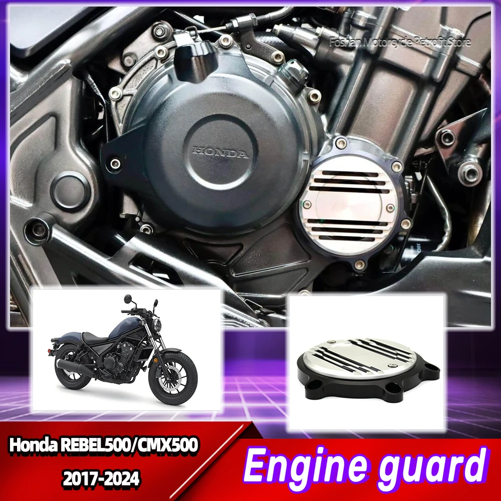 For Honda REBEL500 CMX500 engine guard Motorcycle Modifications Accessories 2017 2018 2019 2020 2021 2022 2023 2024 CMX500 Parts