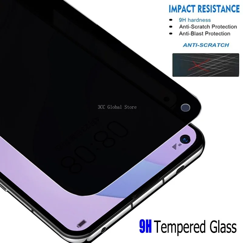 2Pcs Anti-Glare Privacy Protective Glass For Realme GT 2 Master Explorer Edition GT 2 Pro Neo 5 2T 3T Anti-spy Screen Protectors