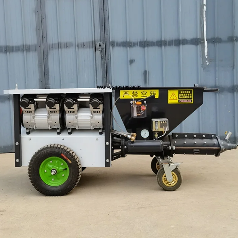 

High Quality Electric Cement Plaster Spraying Machine 4kw Sand Cement Sprayer