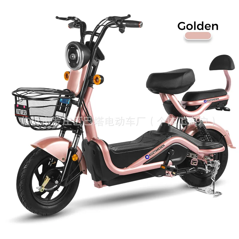 48v 70km Two-wheeled Electric Vehicle Adult Small Electric Bicycle Double Two Wheels Electric Bike image 5