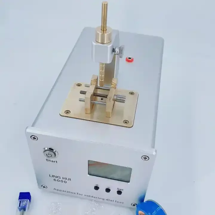 Welding dial machine literal foot machine literal welding machine welding spring with solder paste carbon head literal foot