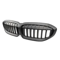 For BMW 3 Series G20 2019-IN Years Grille Car Modification Single Rod Auto Accessories Radiator Grid Grille Matte Black