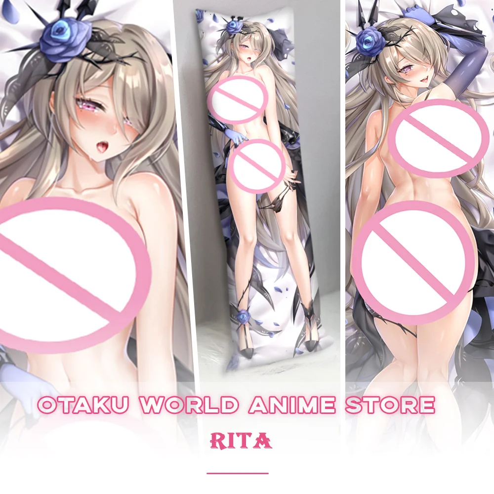 

Honkai Impact 3 Dakimakura Pillowcase Sexy Rita Otaku Hugging Body Prop Anime Game Role Gift Adult 3D Printing Decor Prop