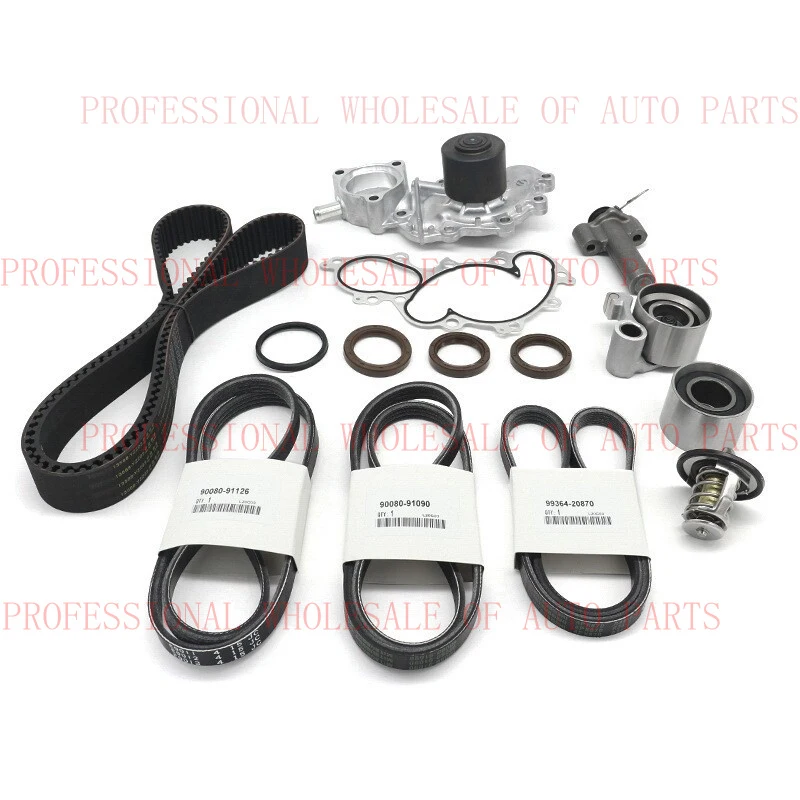 

V+ Water Pump Timing Belt Kit Fit For TOYOTA 3.4L V6 5VZFE 13568-69095 16100-69398