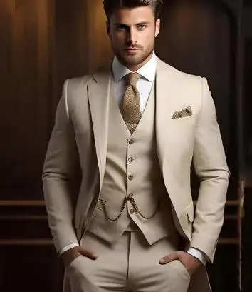 Thumbnail 3 - #47 Most Reviewed Mens Double Breasted Suits
