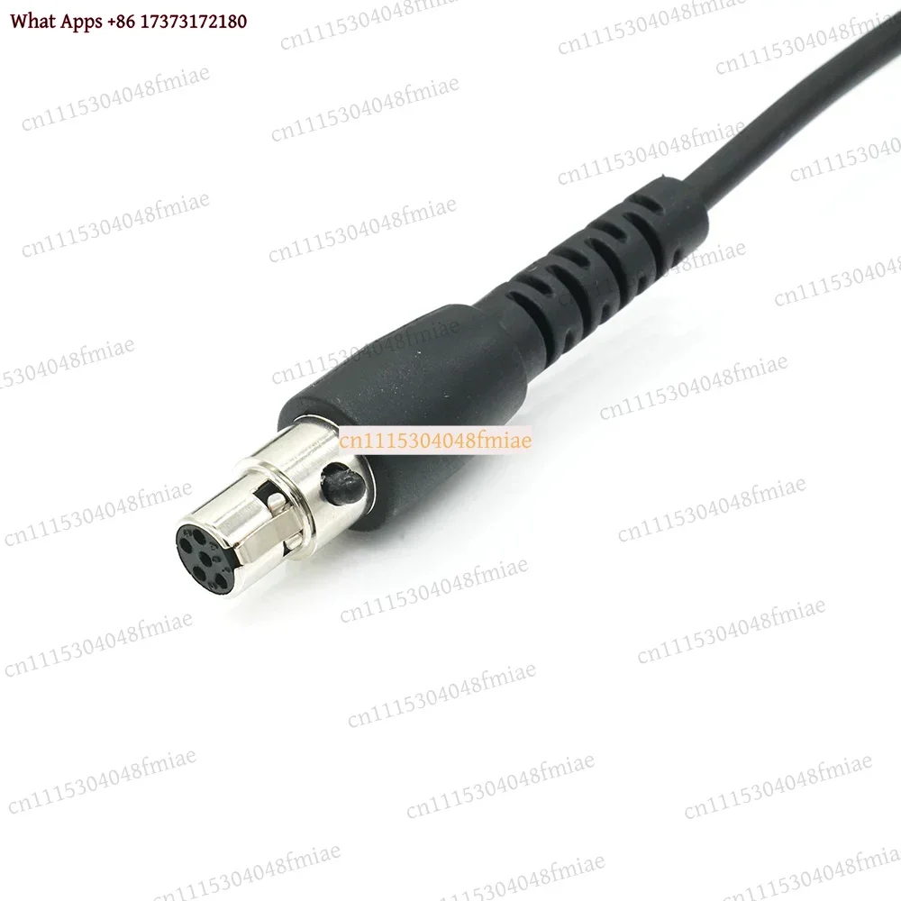 2-Pin to 5-Pin Coil Cord Cable for Kenwood Baofeng RH5R RDH HYT Relm Two Way Radio Headset
