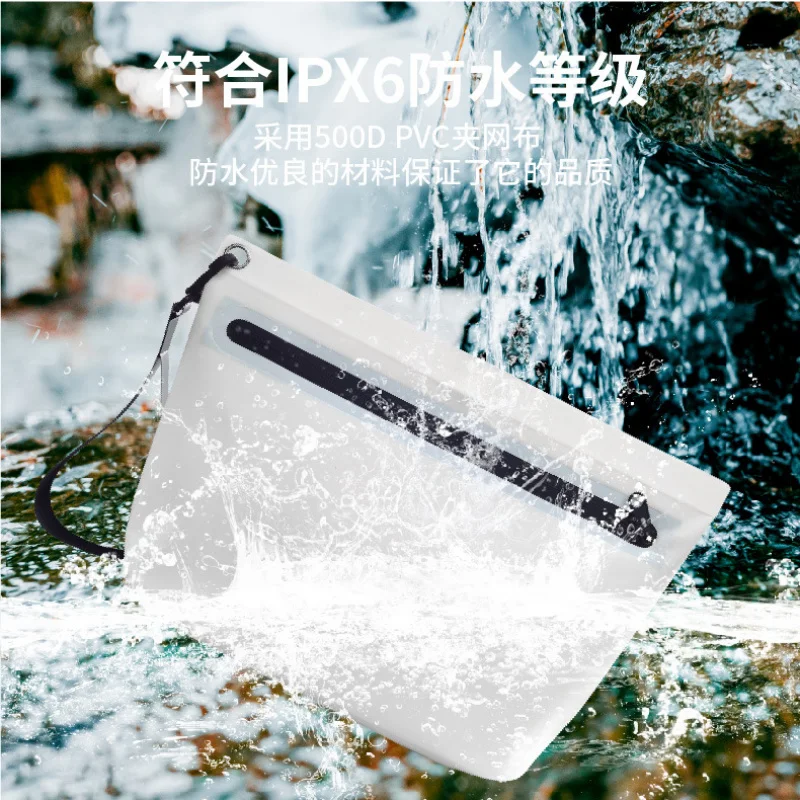 Cross-Border in Stock Waterproof Cosmetic Bag Portable Outing Carrying Travel Leisure Crossbody Bag Cosmetics Cell Phone Storage