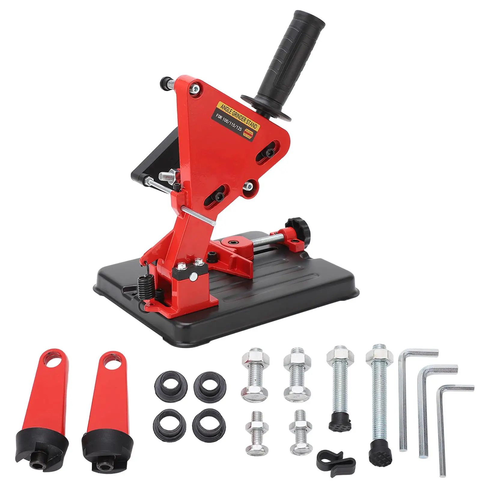 

Adjustable Cast Iron Stand for 100 125 Angle Grinder Mounting Bracket Tool Support Safe and Stable Equipment