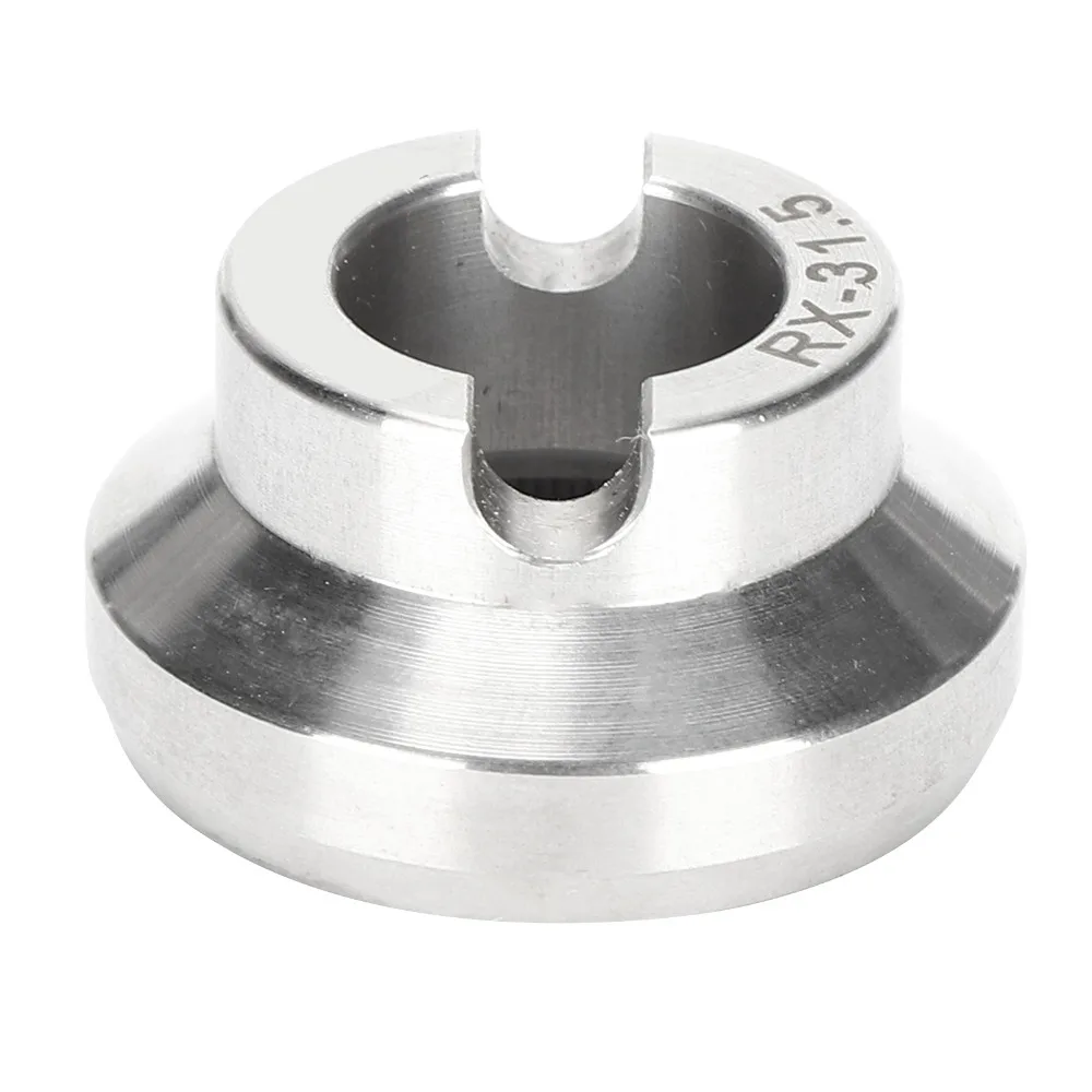 31.5mm / 1.24in Watch Back Case Opener Grooved Design Silver Watch Back Remover Die Watch Cover Opener Die Quartz Watch
