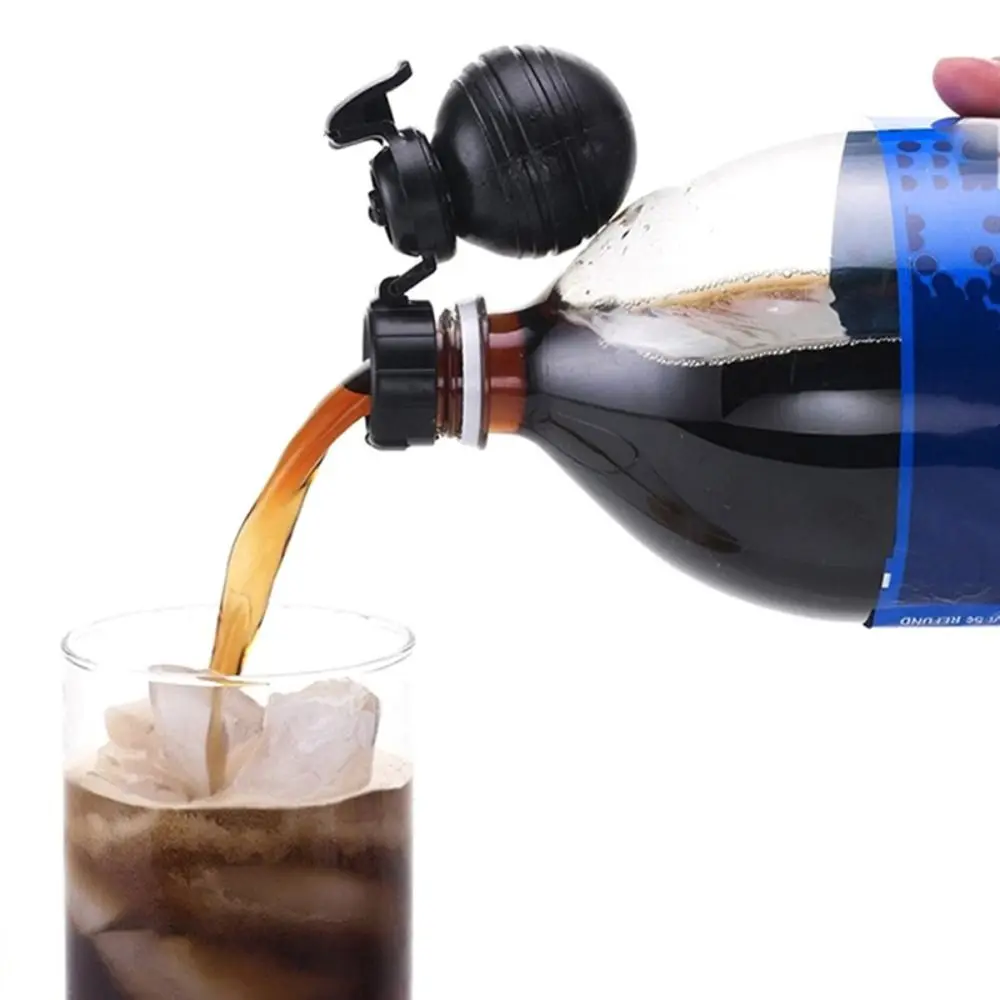 Inflatable Air Tight Cola Pump Beverage Saver Drink Sealer Bottle Stopper Soda Cap