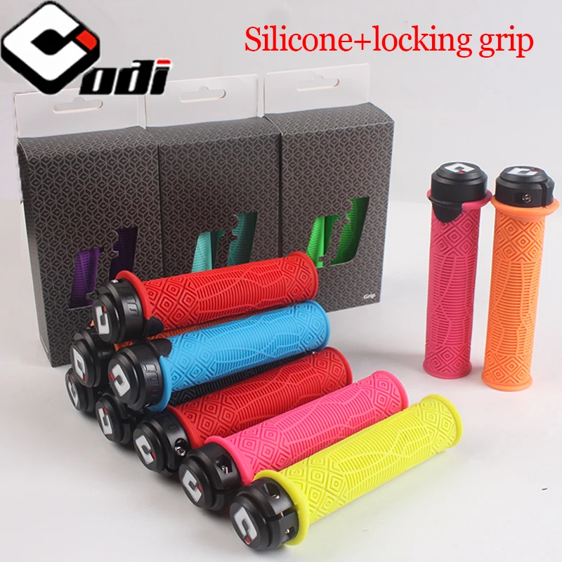 ODI Bicycle Grips Lock on Bike Handlebar Handles Grip 22mm Soft Silicone MTB Cuffs Grip Universal Handle Bar Cover Grip MTB Part