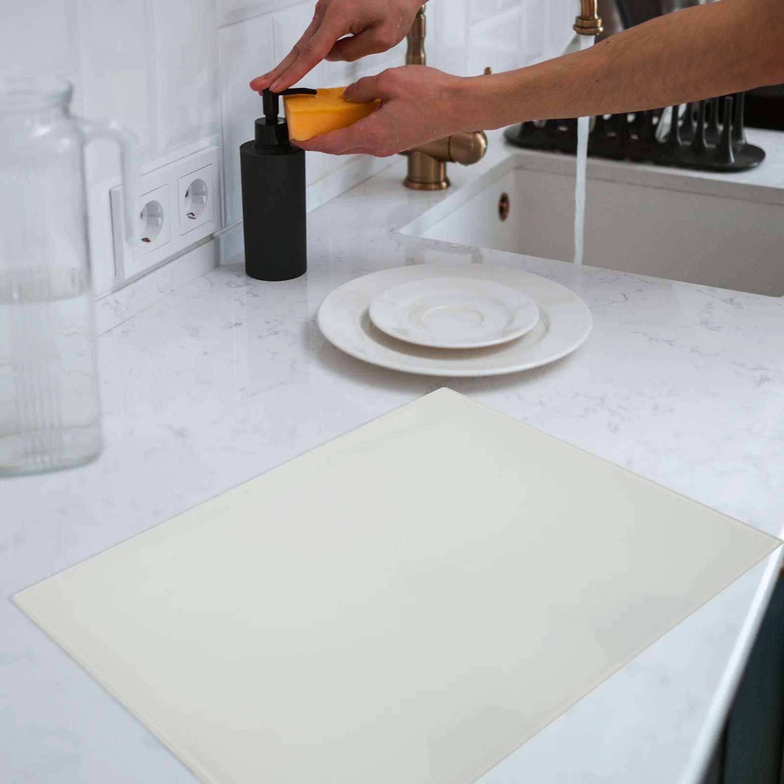 

Reliable Tempered Glass Cutting Board Attractive Addition to Any Kitchen Decor for Long Lasting Use Glass Cutting Board