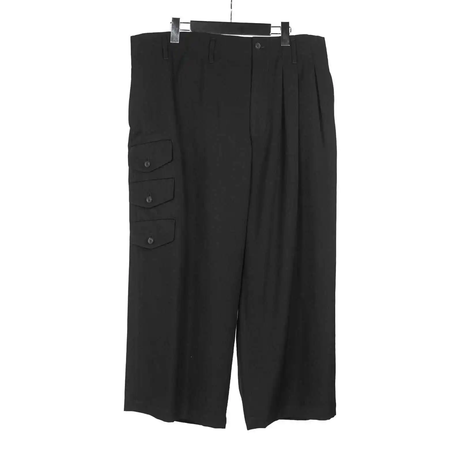 

TOP-YAMOTO оригинальные мужские шерстяные брюки мужская официальная одежда свободные повседневные длинные брюки драпировка без и против морщин