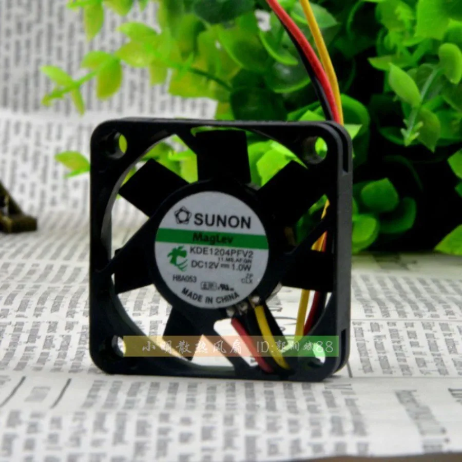 AA + for SUNON 4CM/cm 4010 Magnetic Suspension Cooling Fan 12V 1.0W KDE1204PFV2