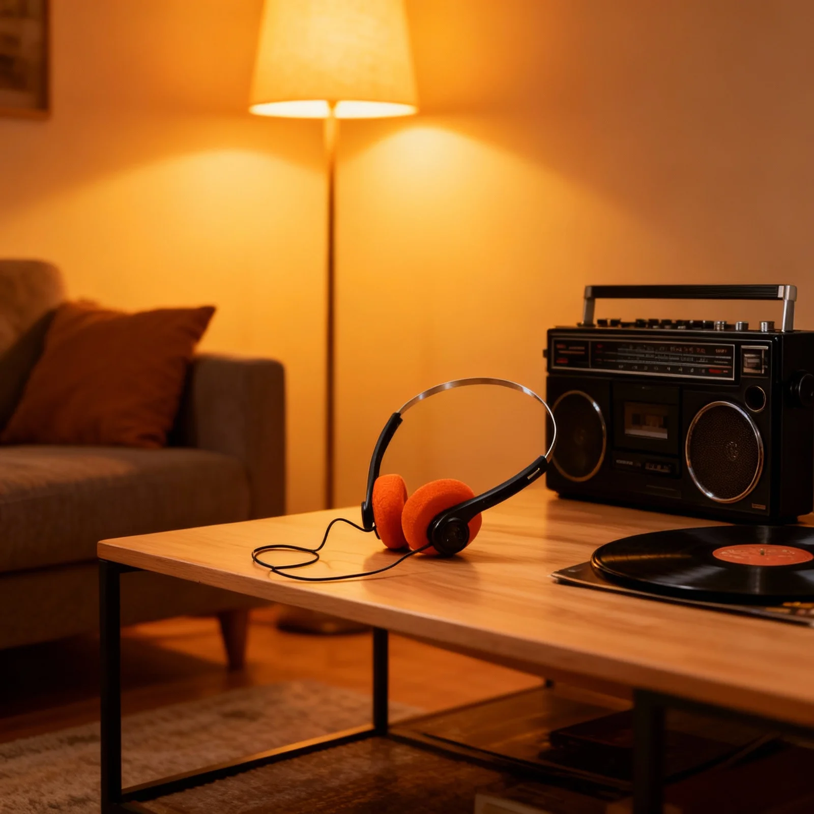 

Adjustable on-Ear Headphones Lightweight Retro Design with Soft Ear Pads Clear Sound Quality for School Library Travel Daily Use