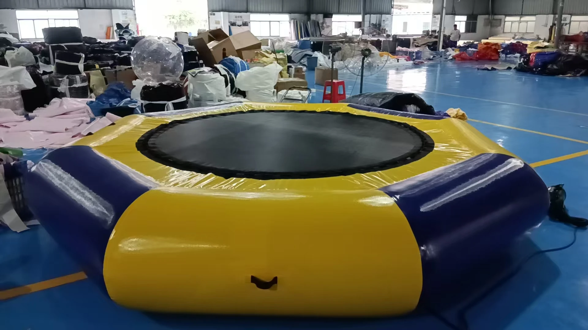 Inflatable Water Bouncer Splash Padded Water Trampoline