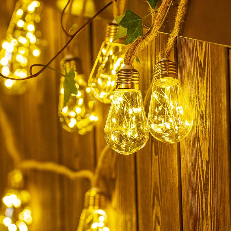 

Solar/USB String Lights 8M 16 Bulbs 160 LEDs, Remote 8 Modes IP65 Waterproof Outdoor Fairy Lights - WW/Multicolor