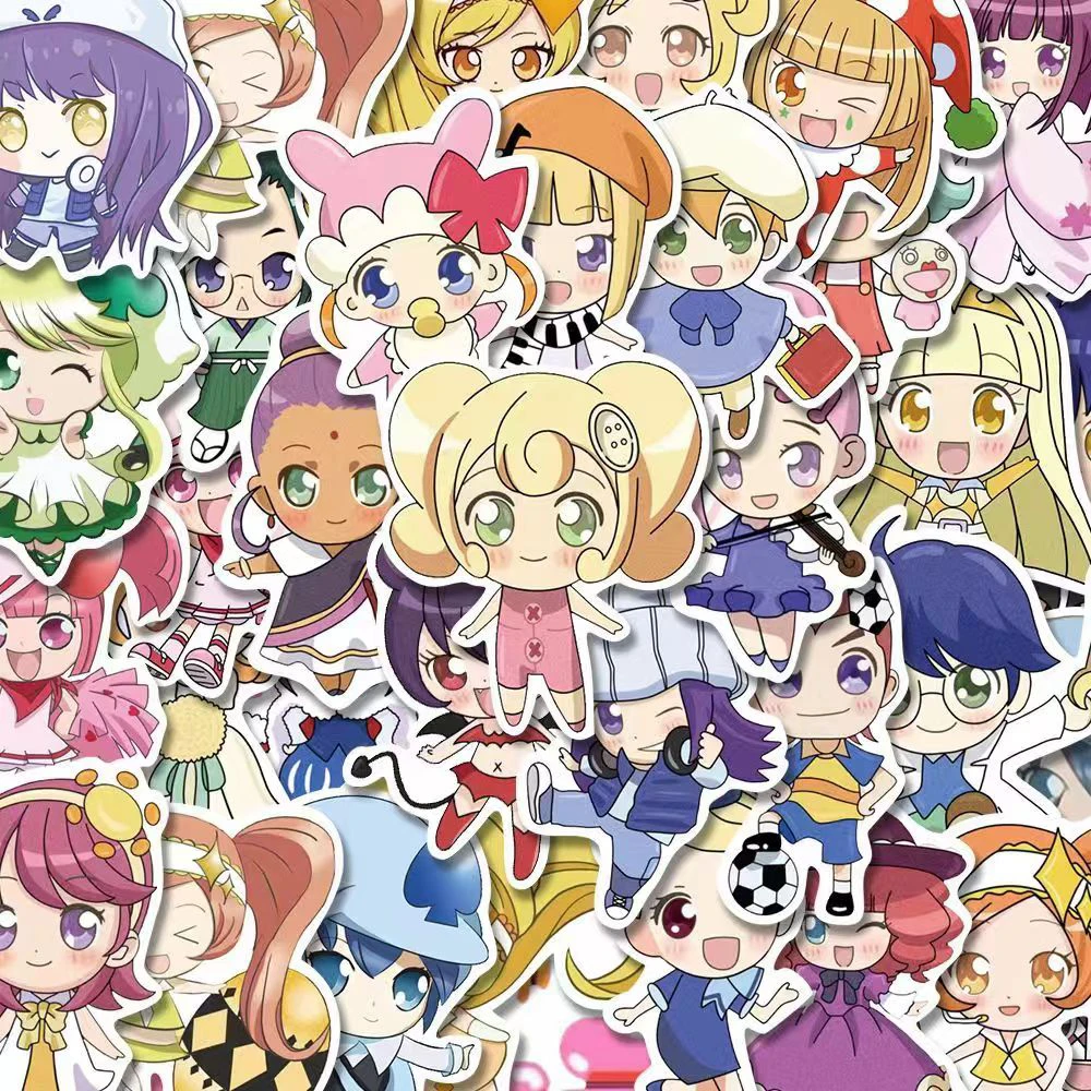 10/30/54pcs Shugo Chara Anime Stickers Girls Suu Dia Ran Cartoon Sticker Scrapbooking Laptop Luggage Kawaii Decoration Decals